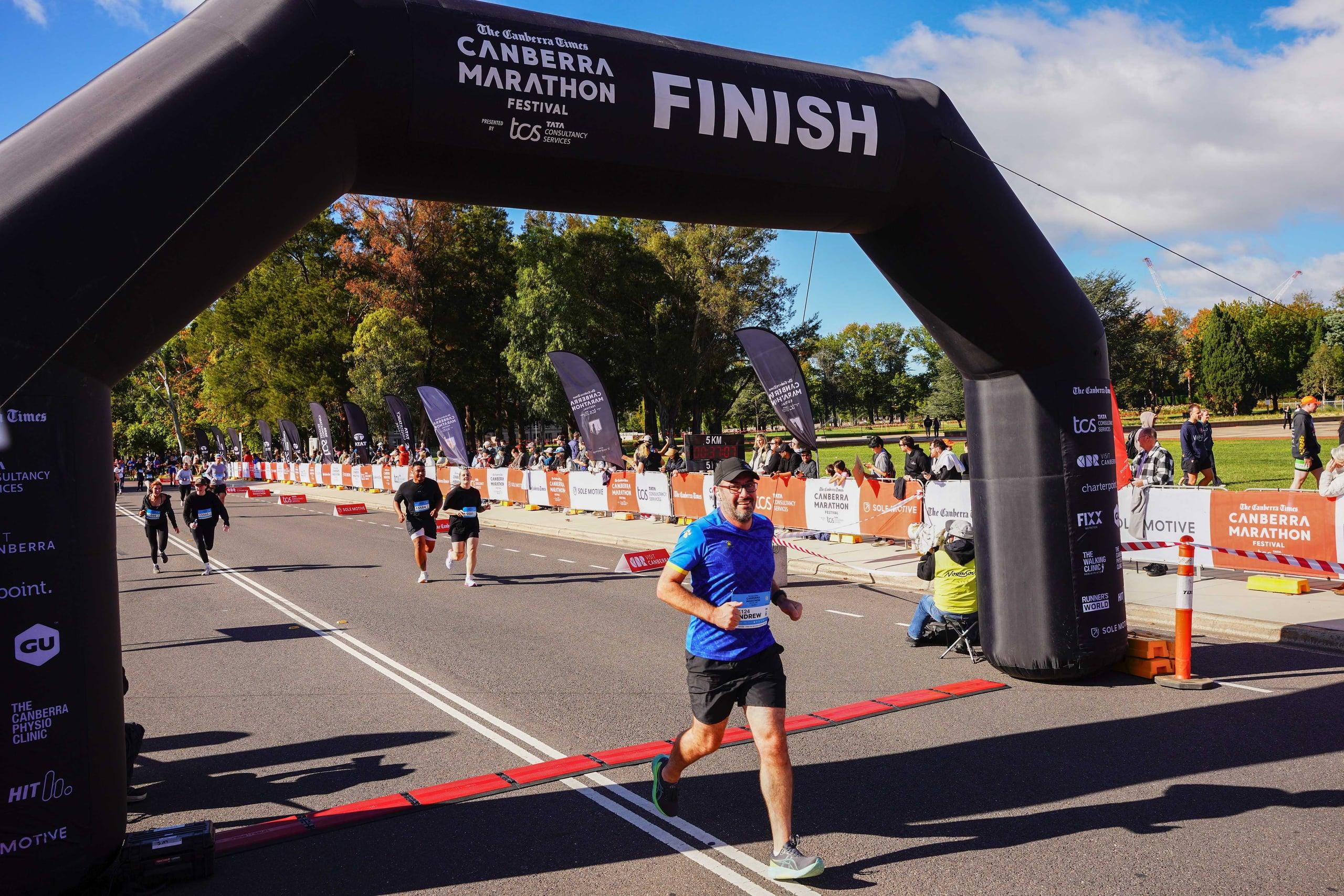 Andrew Riley running